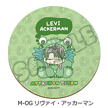 進撃の巨人 The Final Season_第11弾 レザーコースター M-OG リヴァイ