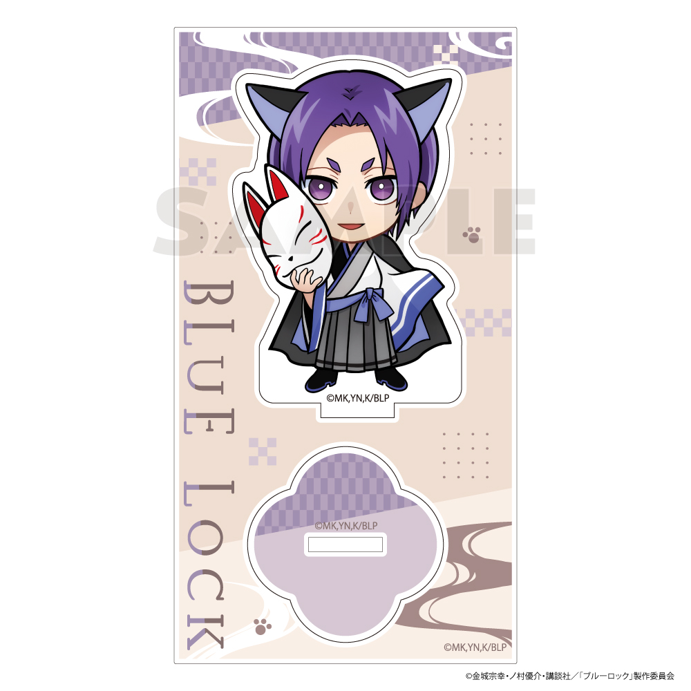 ブルーロック_アクリルスタンド（御影 玲王／和服ケモミミ）