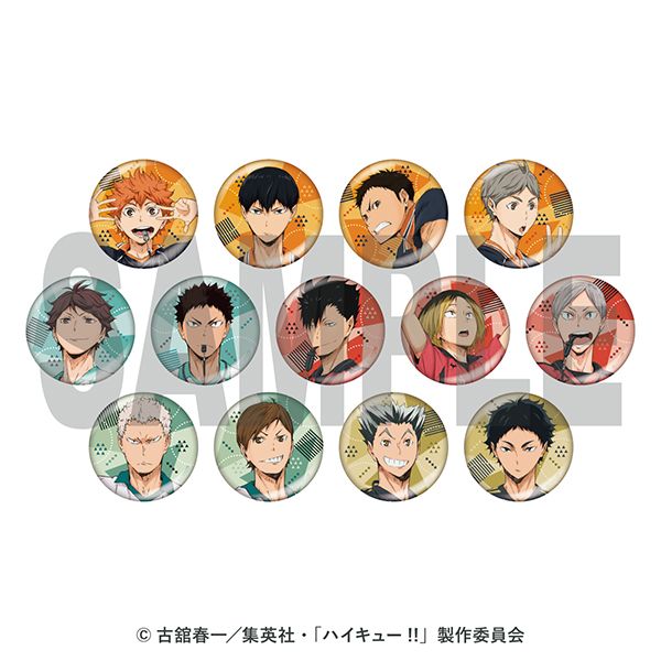 ハイキュー!!_ラメキラカンバッジコレクション3【BOX／13個入り