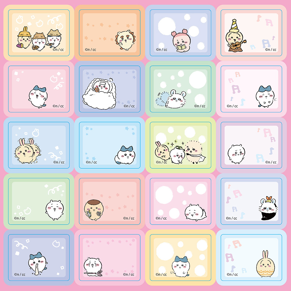ちいかわ_スケジュールデコシール?