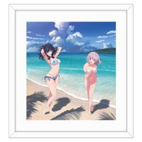 グリッドマン ユニバース_描き下ろし額装高精細アート（宝多六花＆新条