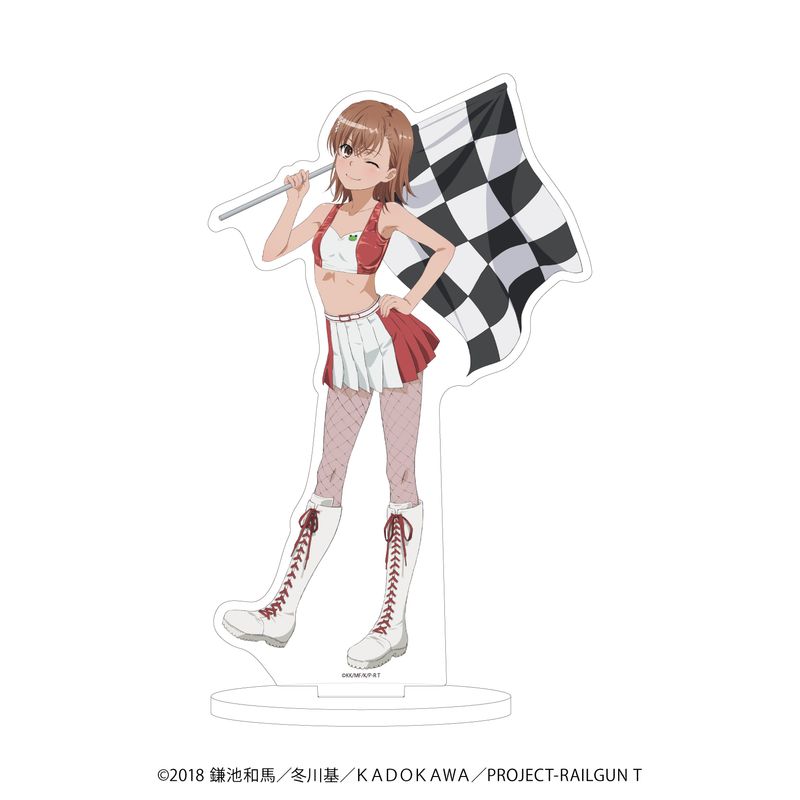 とある科学の超電磁砲T_アクリルスタンド09/御坂美琴 レースクイーン