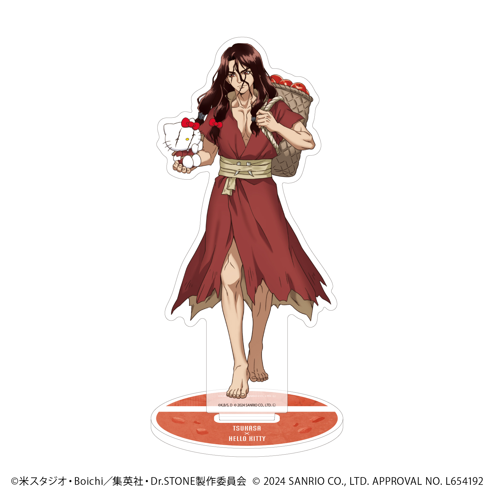 Dr.STONE クリアファイル 等身 サンリオ Dr.STONE×サンリオキャラクターズ｜クリアファイル「Dr.STONE