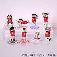 ハイキュー 黒尾鉄朗 Vリーグ アクリルminiフィギュア じろり 缶バッジ ハイキュー!!_ジロリ TDミニアクリルスタンド試合ver. 音駒高校 【BOX