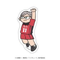 ハイキュー!!_ジロリ ダイカットステッカー試合ver.(灰羽リエーフ