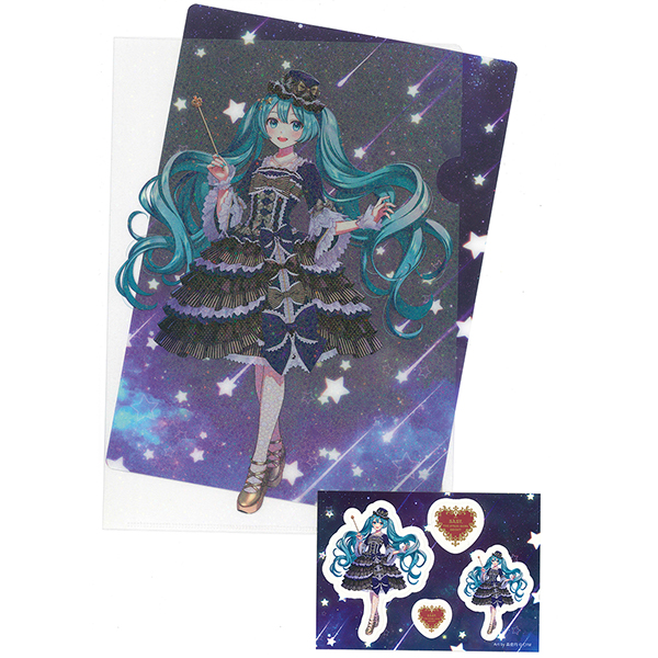 BABY, THE STARS SHINE BRIGHT × 初音ミク_クリアファイル BABY, THE STARS SHINE BRIGHT × 初音ミク_クリアファイル