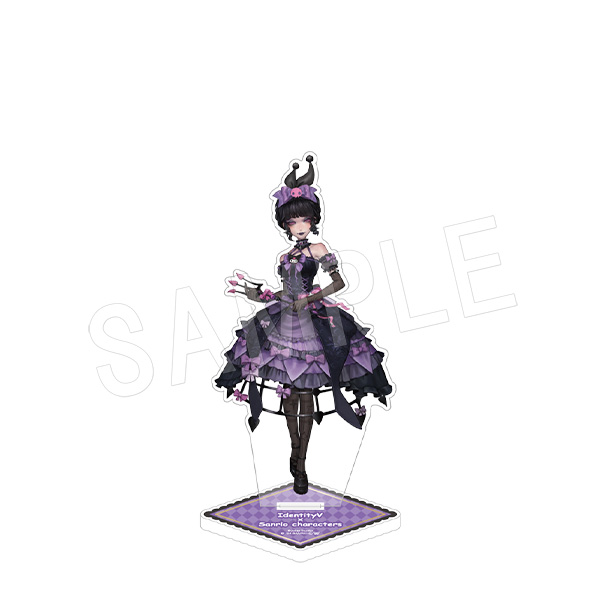 IdentityV 第五人格×サンリオキャラクターズ_Chugai Grace Cafe 第二弾 等身アクリルスタンド 血の女王×クロミ