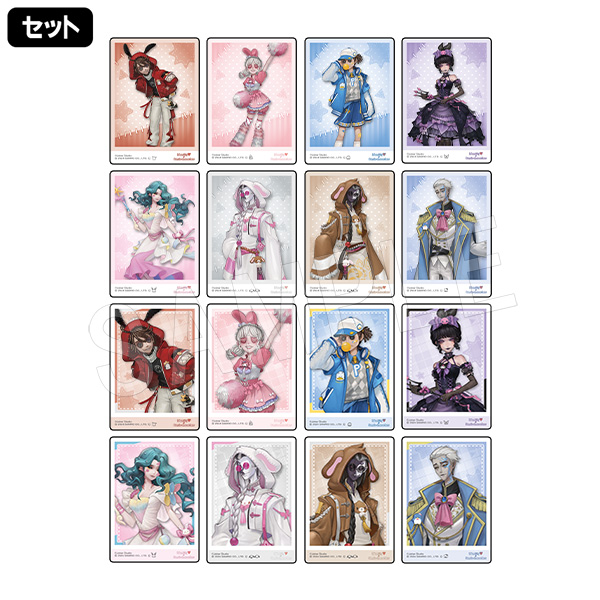 2BOX★IdentityV 第五人格　ハート缶バッジ　ポラショットコレクション 2BOX☆IdentityV 第五人格 ハート缶バッジ ポラショットコレクション