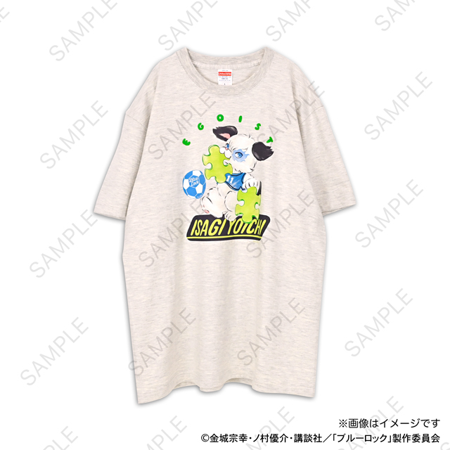 ブルーロック_Ms LUTRAコラボ ゆったりTシャツ(潔 世一)