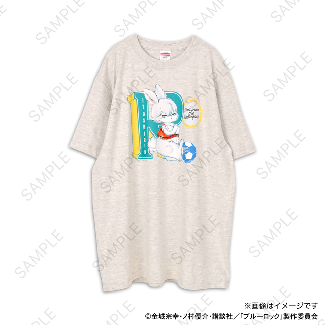 ブルーロック_Ms LUTRAコラボ ゆったりTシャツ(糸師 凛)