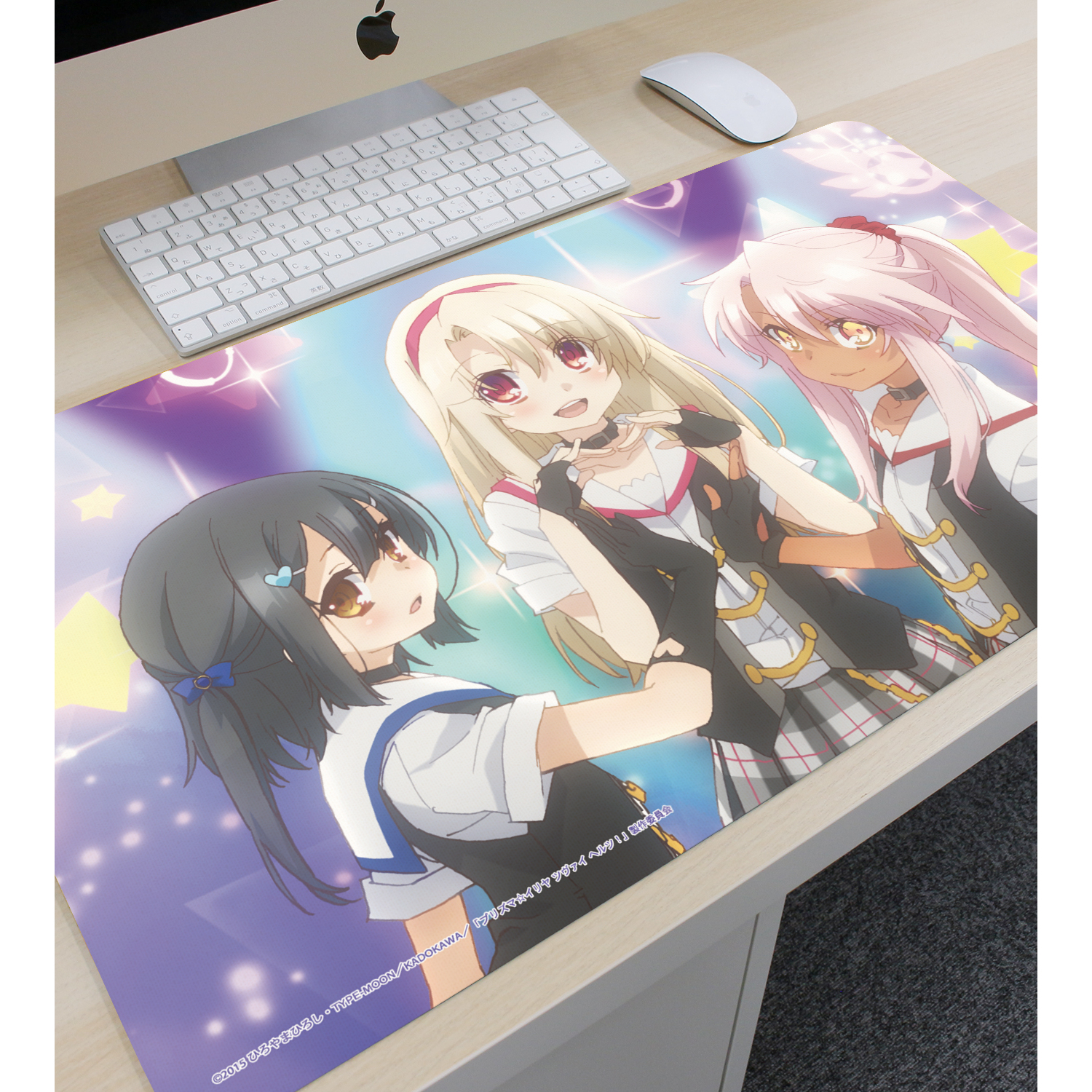 プレイマット デスクマット プリズマ☆イリヤ その他 まとめ売り rubbermat_illya14_1.jpg