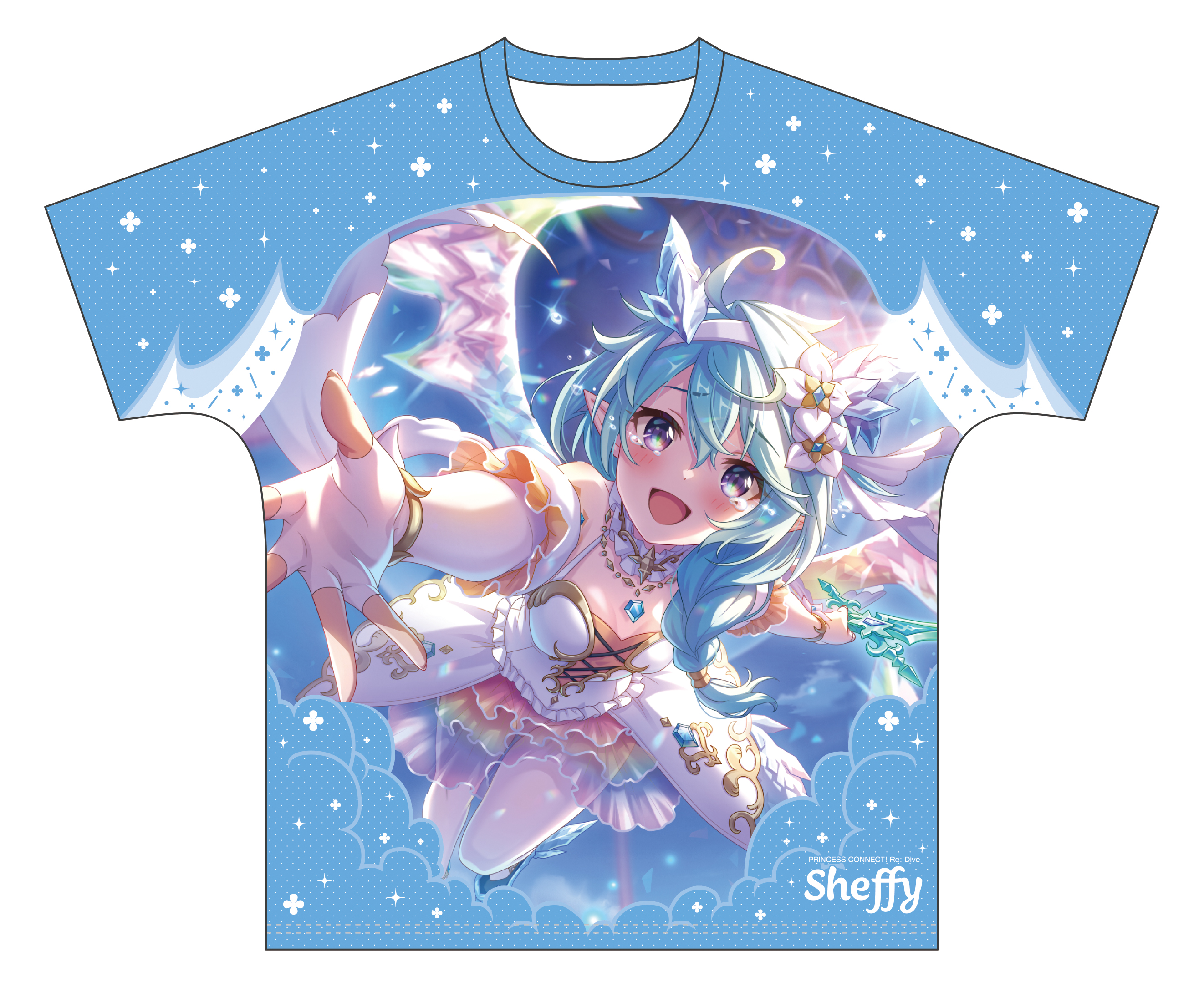 プリンセスコネクト！Re:Dive_フルグラフィックTシャツ／シェフィ（プリンセス）