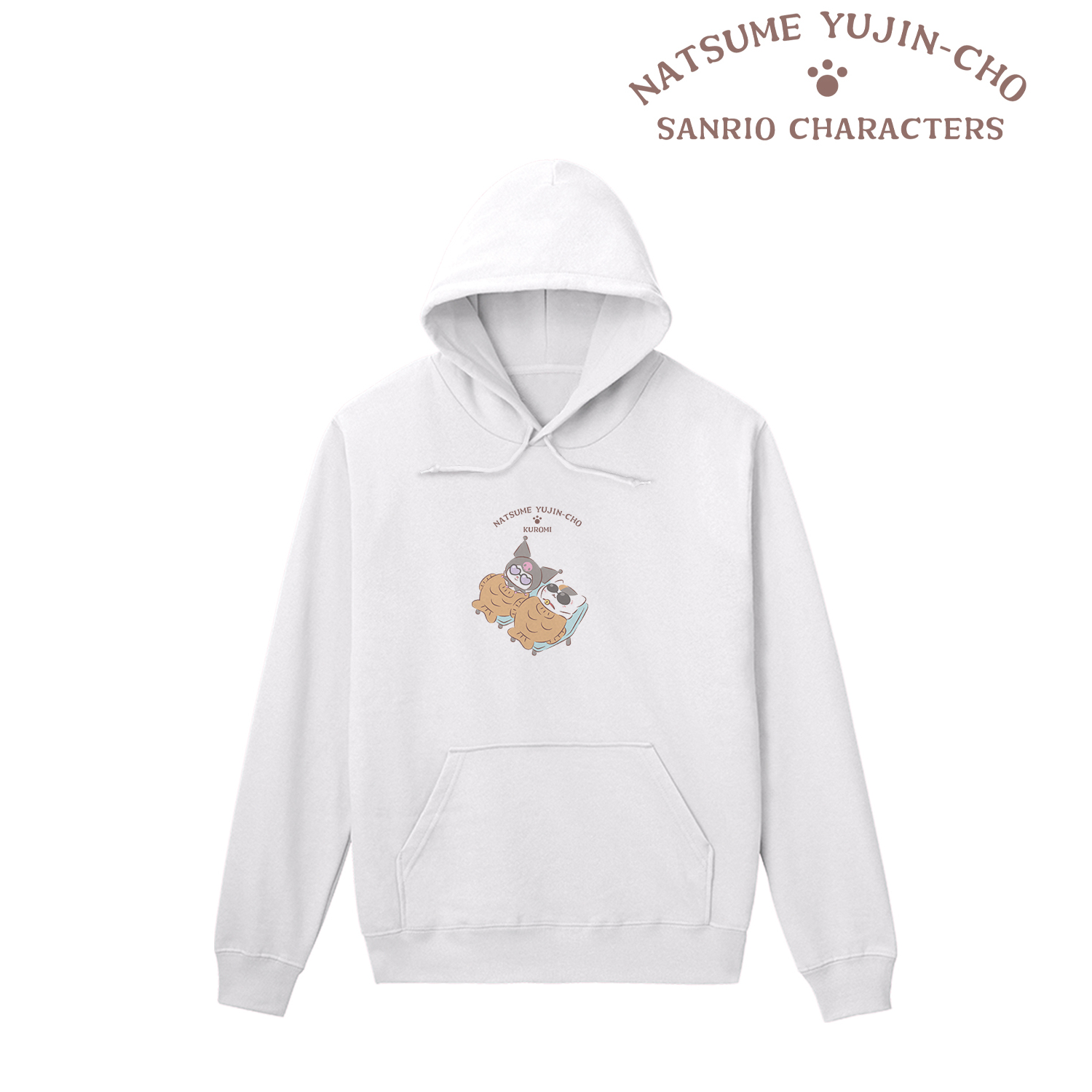 夏目友人帳×サンリオキャラクターズ_(サイズ/XL)_ニャンコ先生×クロミ パーカーレディース