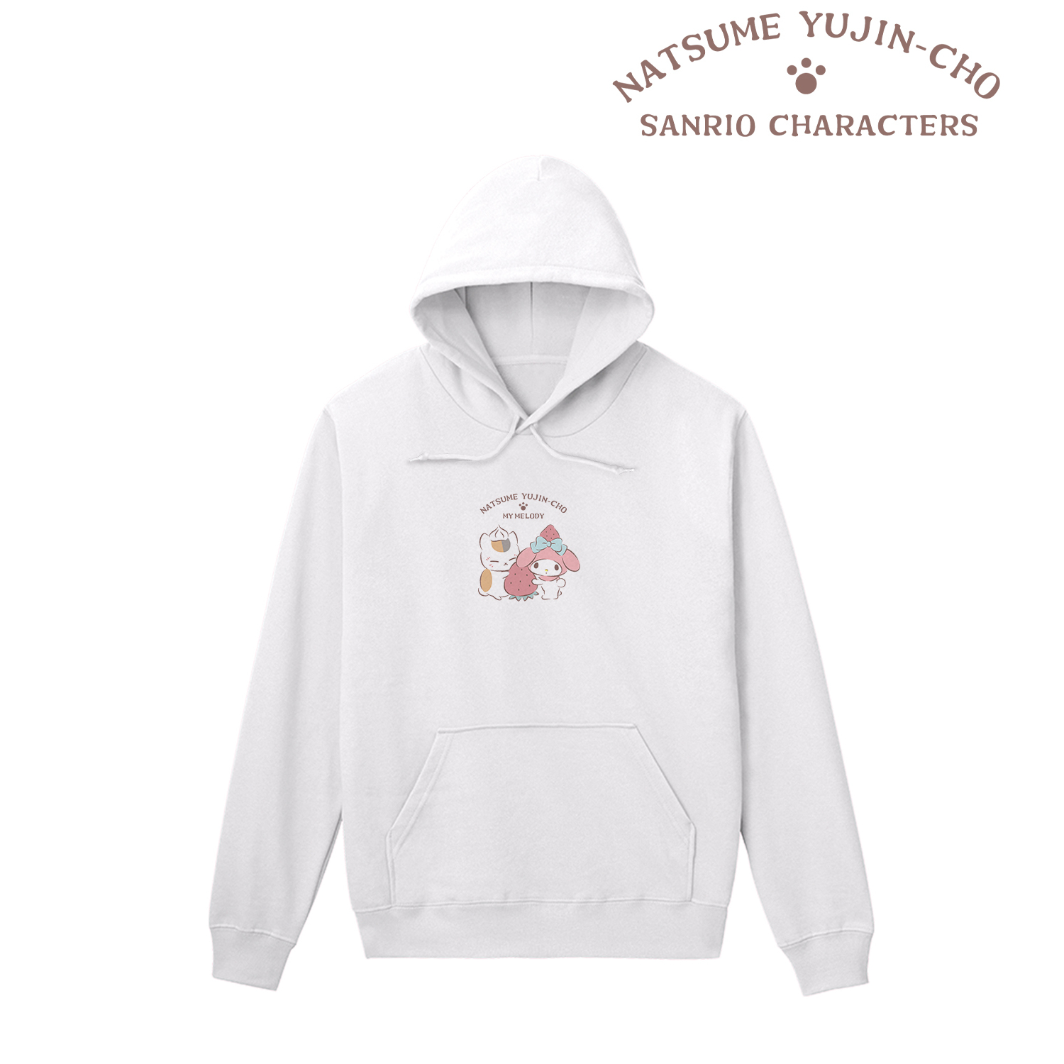 夏目友人帳×サンリオキャラクターズ_(サイズ/XL)_ニャンコ先生×マイメロディ パーカーメンズ