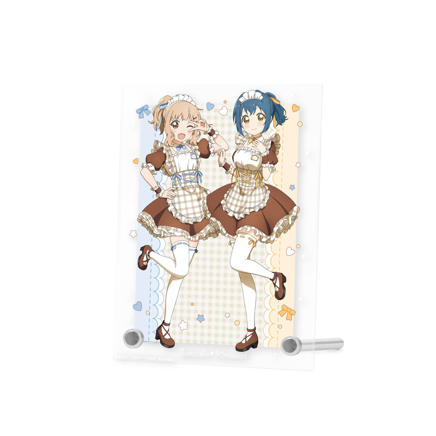 大室家_アニメ描き下ろし 大室櫻子＆古谷向日葵 メイド衣装ver