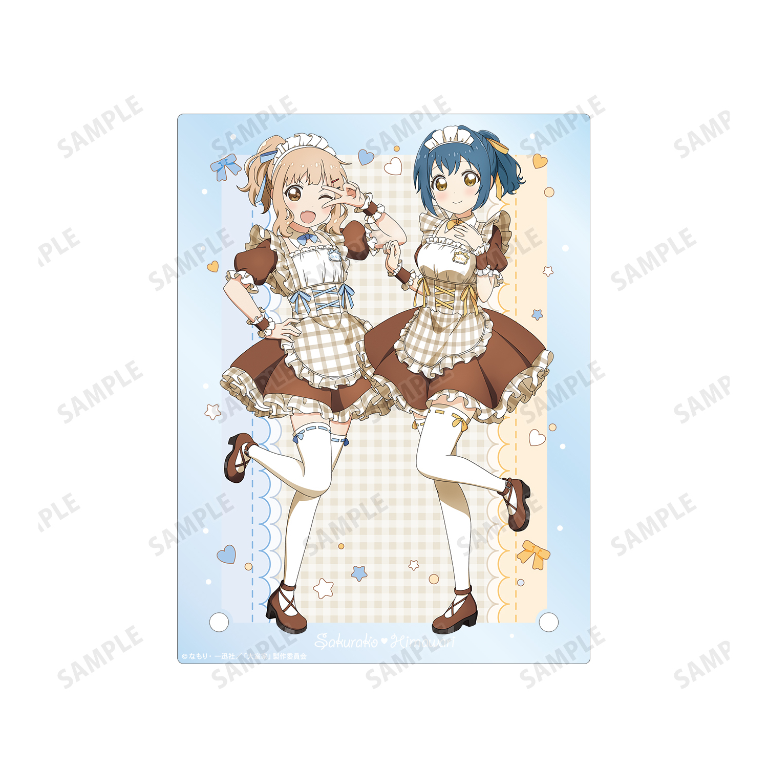 大室家_アニメ描き下ろし 大室櫻子＆古谷向日葵 メイド衣装ver
