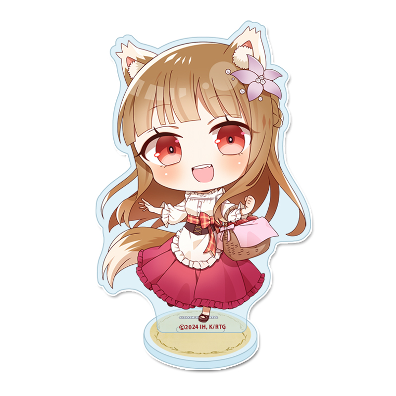 狼と香辛料 MERCHANT MEETS THE WISE WOLF_ぷちちょこアクリルスタンド【港街のホロ】
