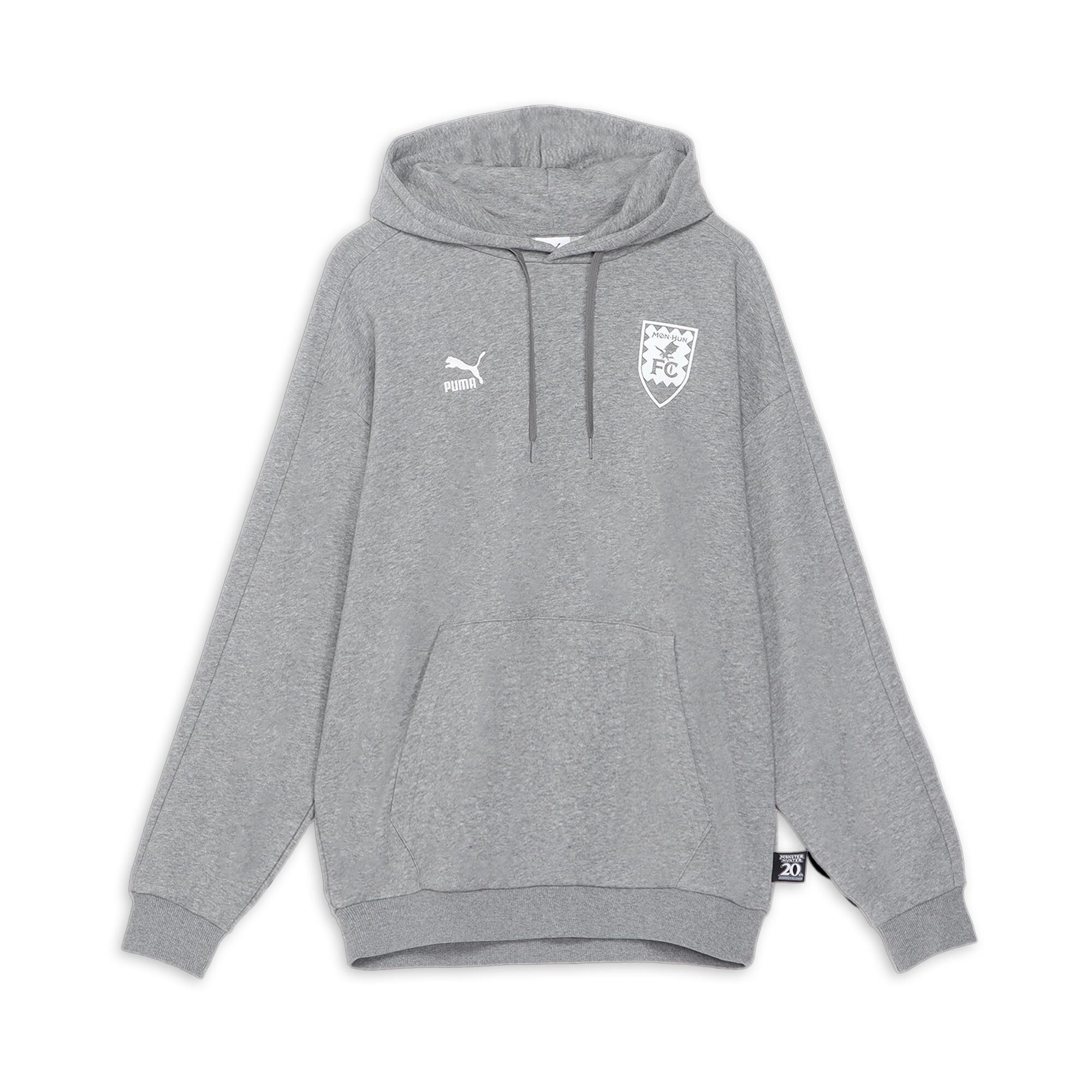 PUMA X MONSTER HUNTER_XLサイズ_HOODIE　ミディアム グレー ヘザー