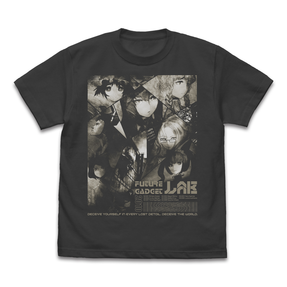 STEINS;GATE_Lサイズ_シュタインズ・ゲート ビジュアル Tシャツ/SUMI