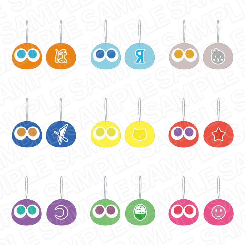 ラブライブ！×ぷよぷよ_マスコットキーホルダー【コンプリートBOX／9個