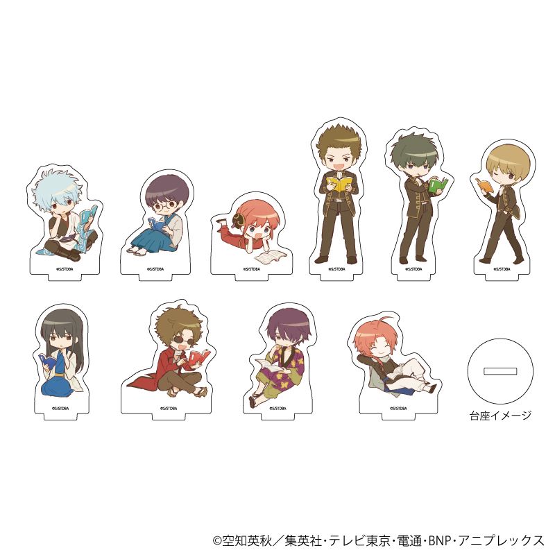 銀魂_アクリルぷちスタンド02/BOX(全10種)(レトロアートイラスト