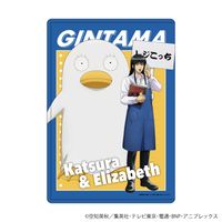 銀魂_キャラクリアケース08/桂 小太郎＆エリザベス 書店員ver.(描き