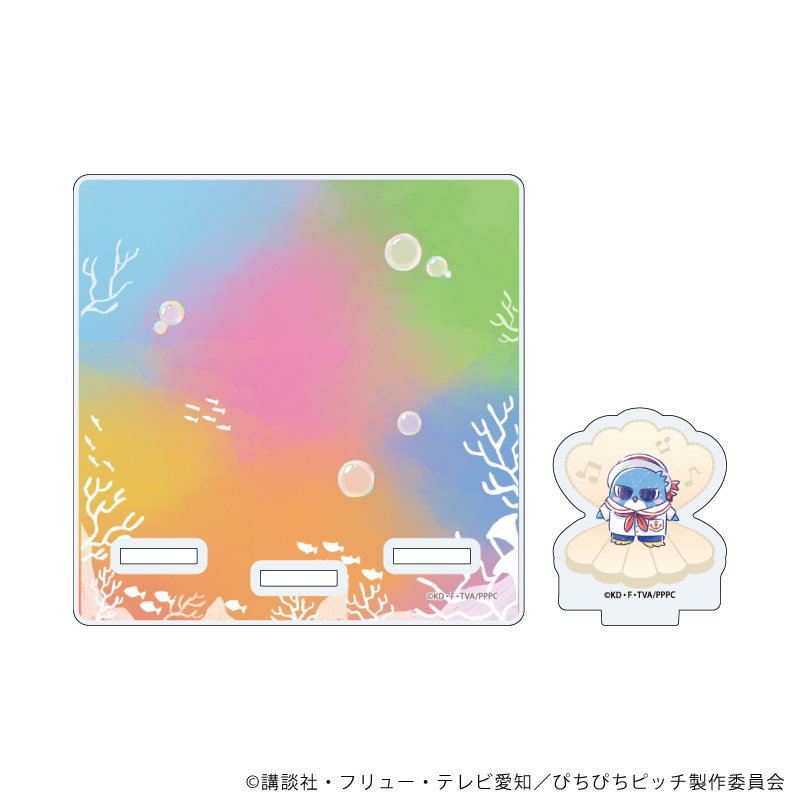 ぴちぴちピッチ アクリルコースター 全種セット アニメ「ぴちぴちピッチ」のトレーディングアクリルスタンド