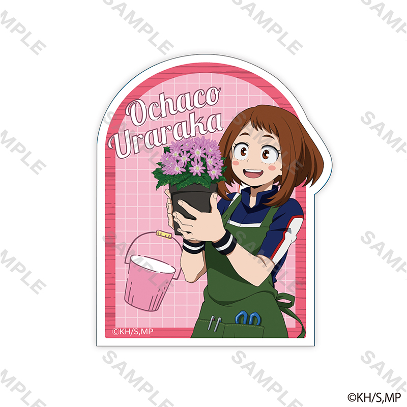 僕のヒーローアカデミア_ステッカー 園芸員 (麗日お茶子)