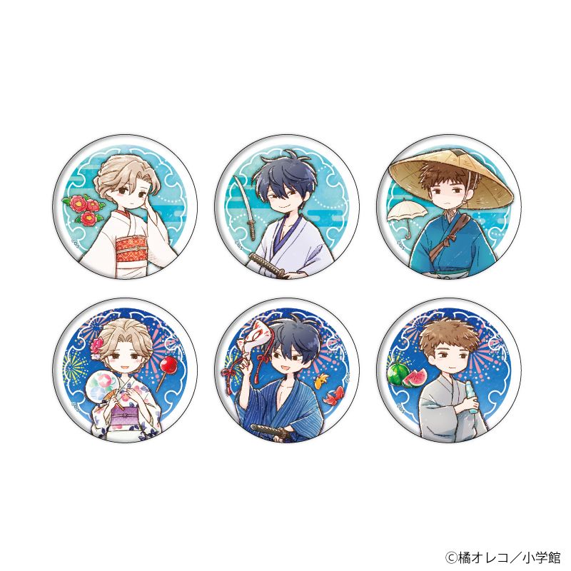 ホタルの嫁入り_缶バッジ 02/BOX(全6種)(グラフアートイラスト