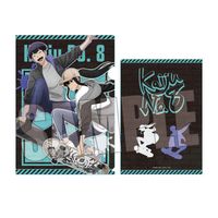 怪獣8号_クリアファイル 亜白 ミナ&保科 宗四郎 スケーターver