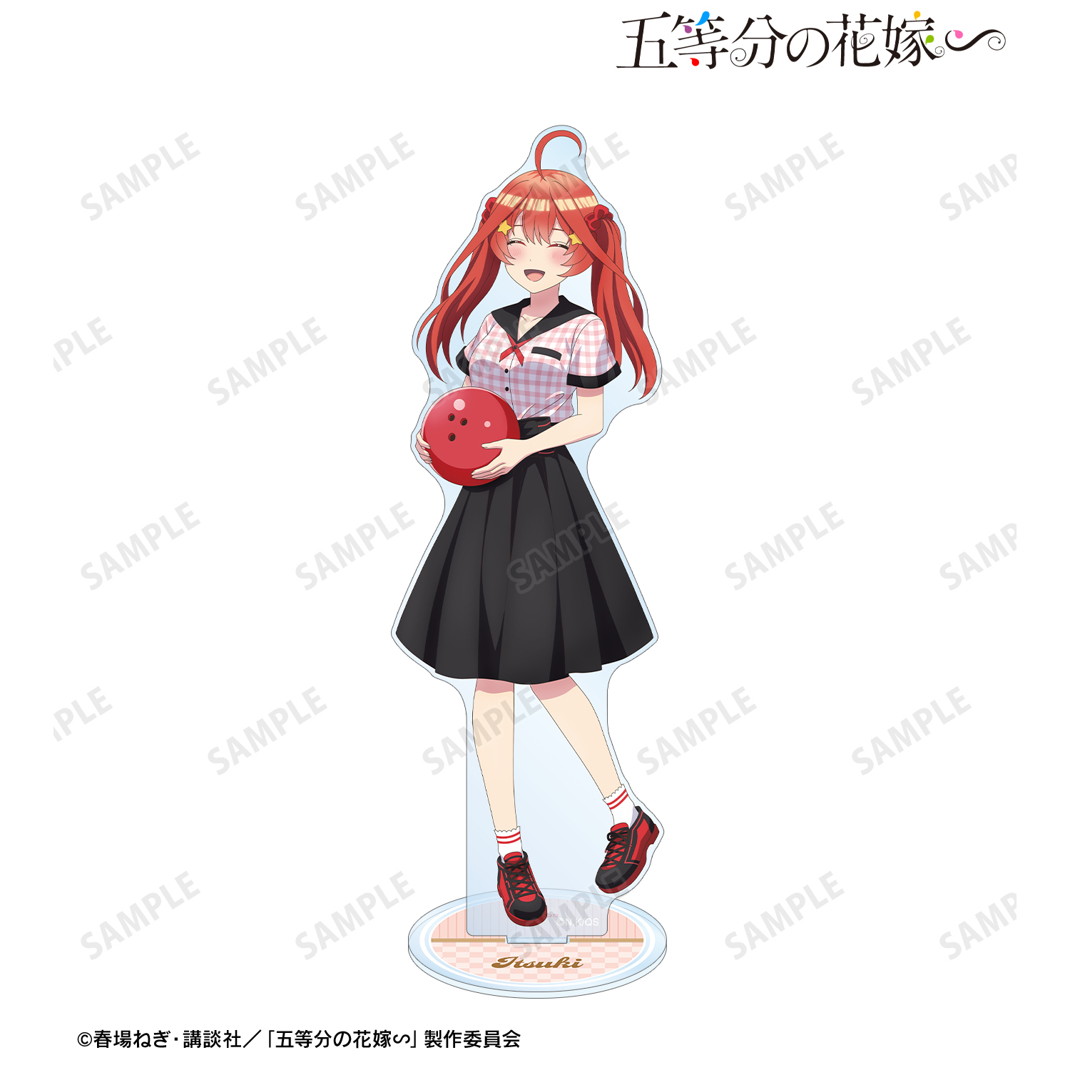 五等分花嫁ラウンドワンボウラーガールBIGアクリルスタンド五つ子コンプ