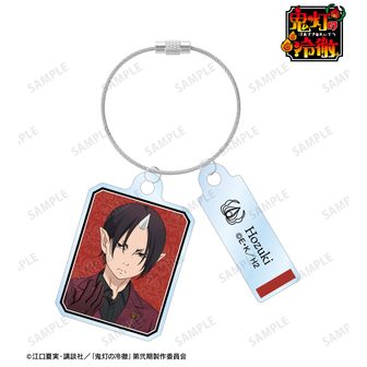 鬼灯の冷徹 白澤 アクリルキーホルダー 缶バッジ アクリルストラップ 6点セット ぎゅぎゅっと アクリルキーホルダー 鬼灯の冷徹 / 白澤 グッズ
