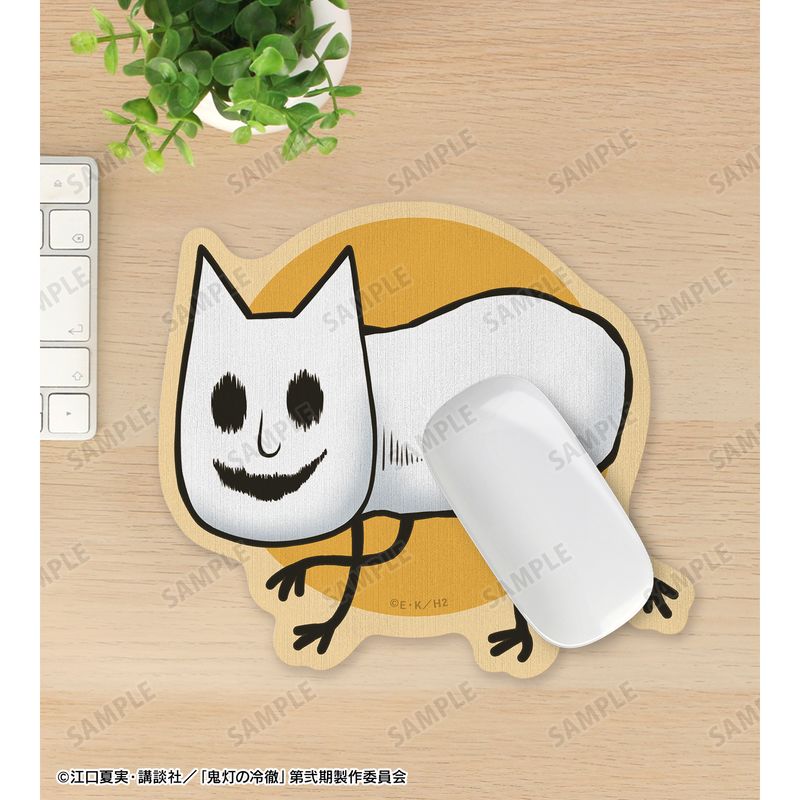 鬼灯の冷徹_猫好好 ちびキャラ ダイカットマウスパッド | 鬼灯の冷徹