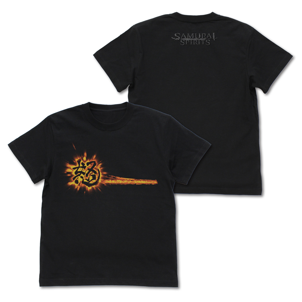 SAMURAI SPIRITS_Lサイズ_怒りゲージ Tシャツ/BLACK