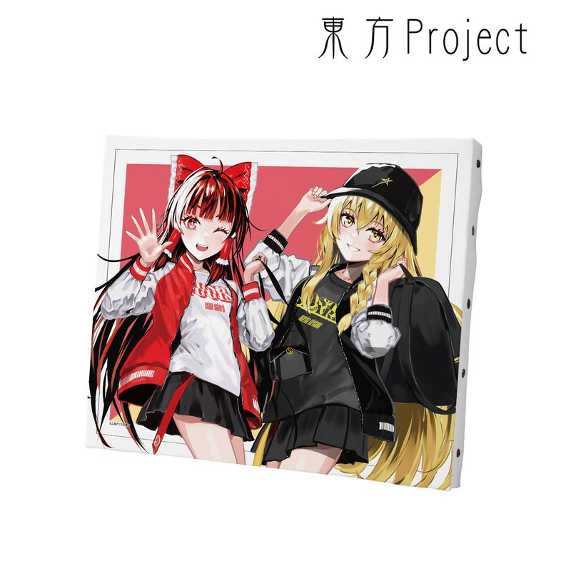 東方Project_松本能人イラスト 博麗霊夢&霧雨魔理沙 現代風