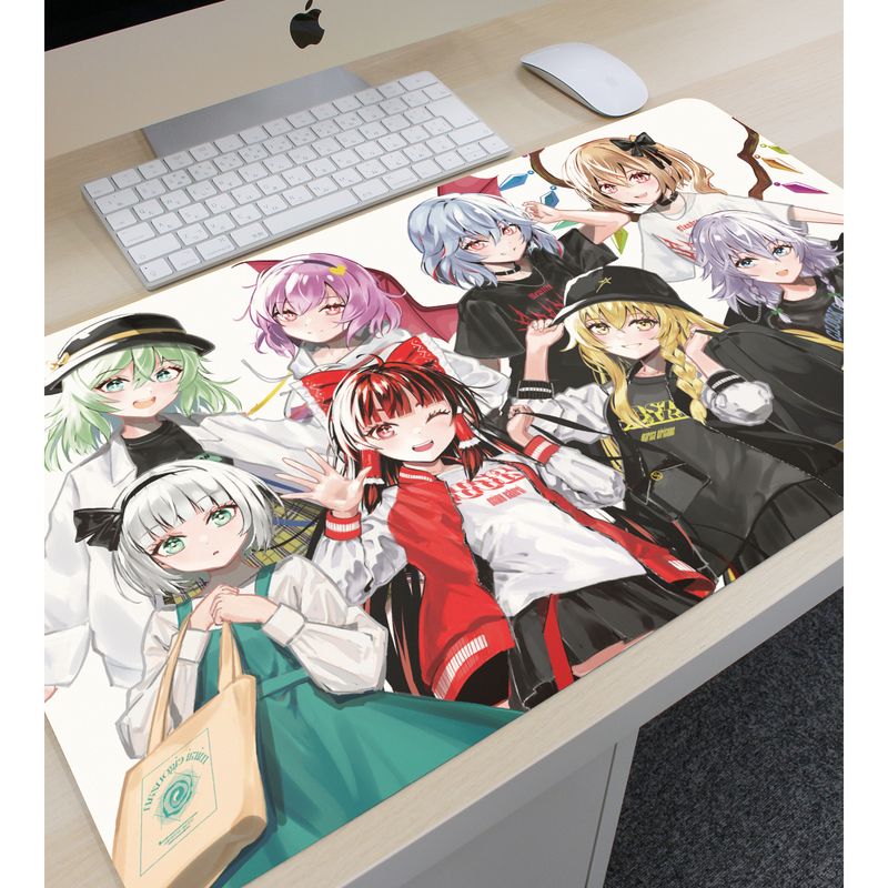 東方Project_松本能人イラスト 集合 現代風ファッションver. マルチ