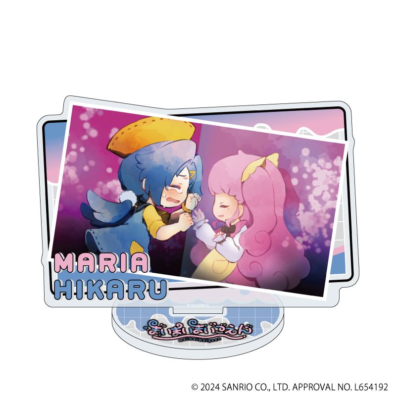 まいまいまいごえん　マリア　アクリルキーホルダー　アクリルスタンド　缶バッジ グッズ-マスコット】まいまいまいごえん マリア | アニメイト