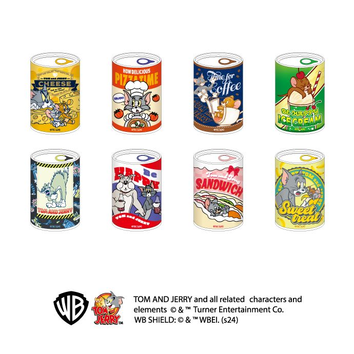 トムとジェリー_mitamemo缶バッジ【BOX／8個入り】 | トムとジェリー