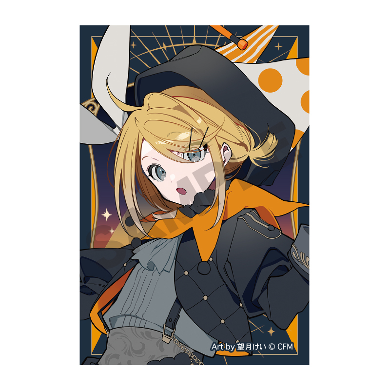 初音ミク_缶マグネット　鏡音リン　ブラックサーカス