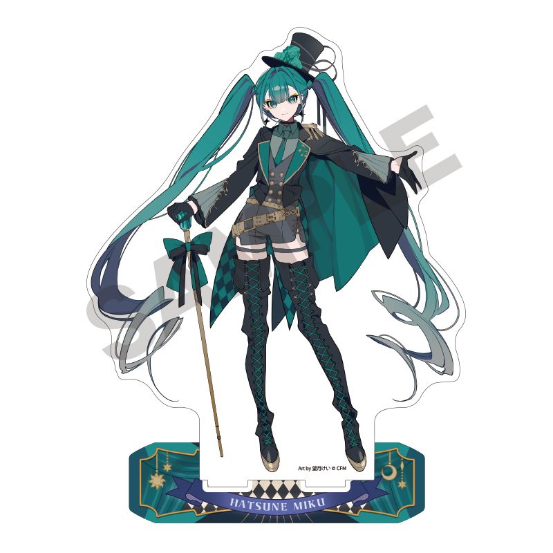 初音ミク_アクリルスタンド 初音ミク ブラックサーカス | 初音ミク