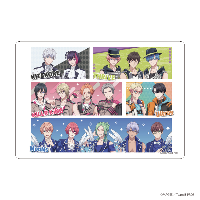 B-PROJECT～熱烈＊ラブコール～_キャラクリアケース 11/集合デザイン(公式イラスト)