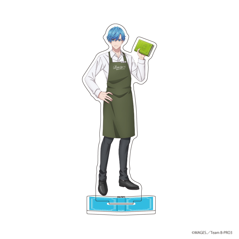 B-PROJECT?熱烈＊ラブコール?_アクリルスタンド 18/書店員ver. 愛染健十(描き下ろしイラスト)