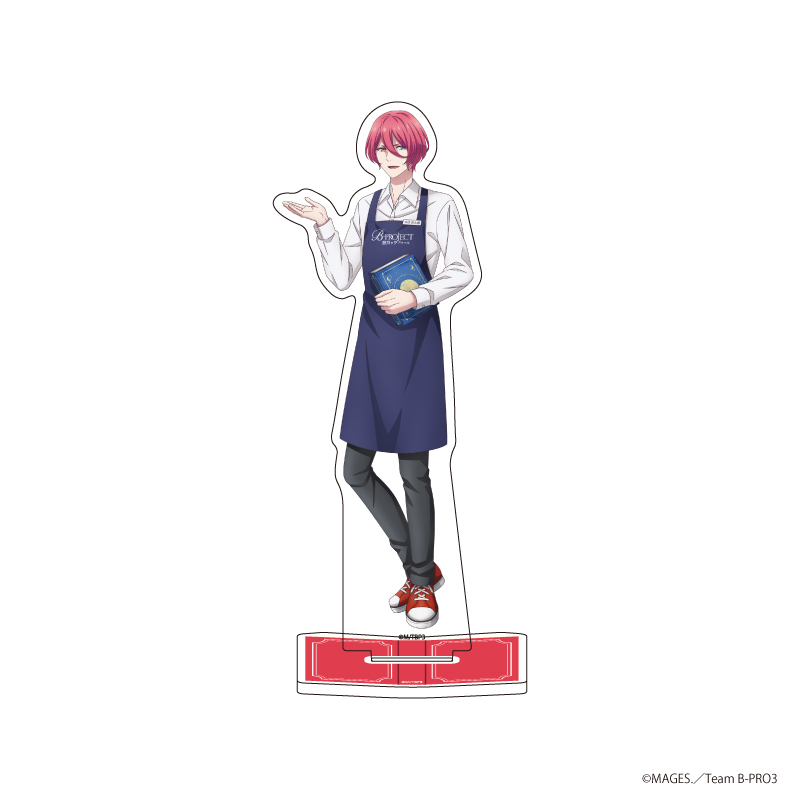 B-PROJECT?熱烈＊ラブコール?_アクリルスタンド 19/書店員ver. 音済百太郎(描き下ろしイラスト)