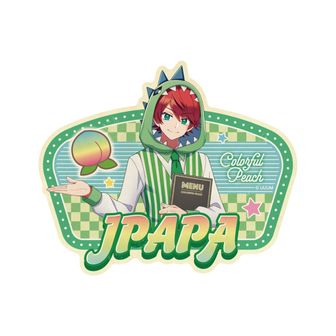 じゃぱぱ　グッツ カラフルピーチ_缶ミラー じゃぱぱ | 公式グッズ・公式