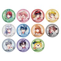 カラフルピーチ_ラメキラカンバッジコレクション ダイナー【BOX／11個
