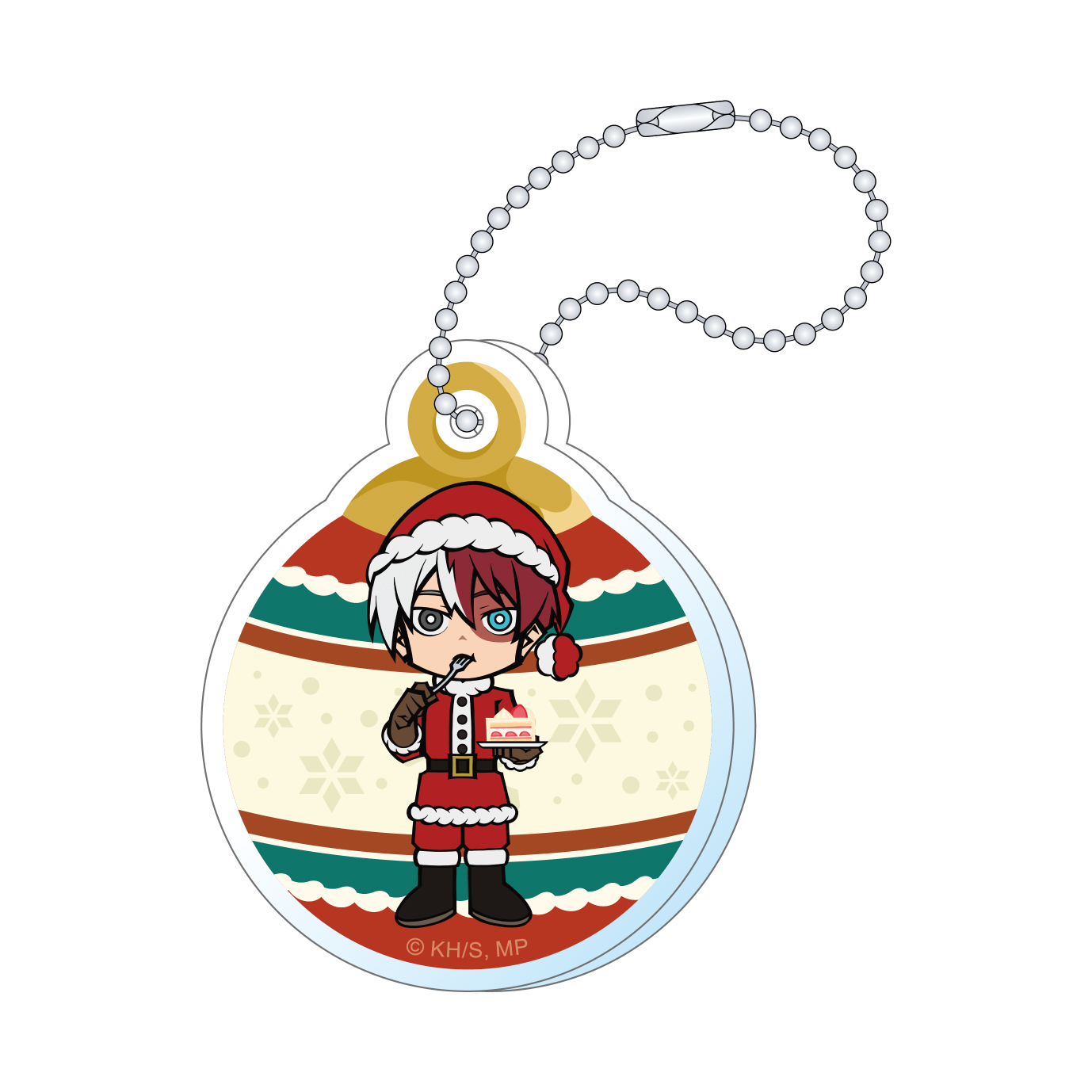 僕のヒーローアカデミア_オーナメント風アクリルキーホルダー／轟 焦凍