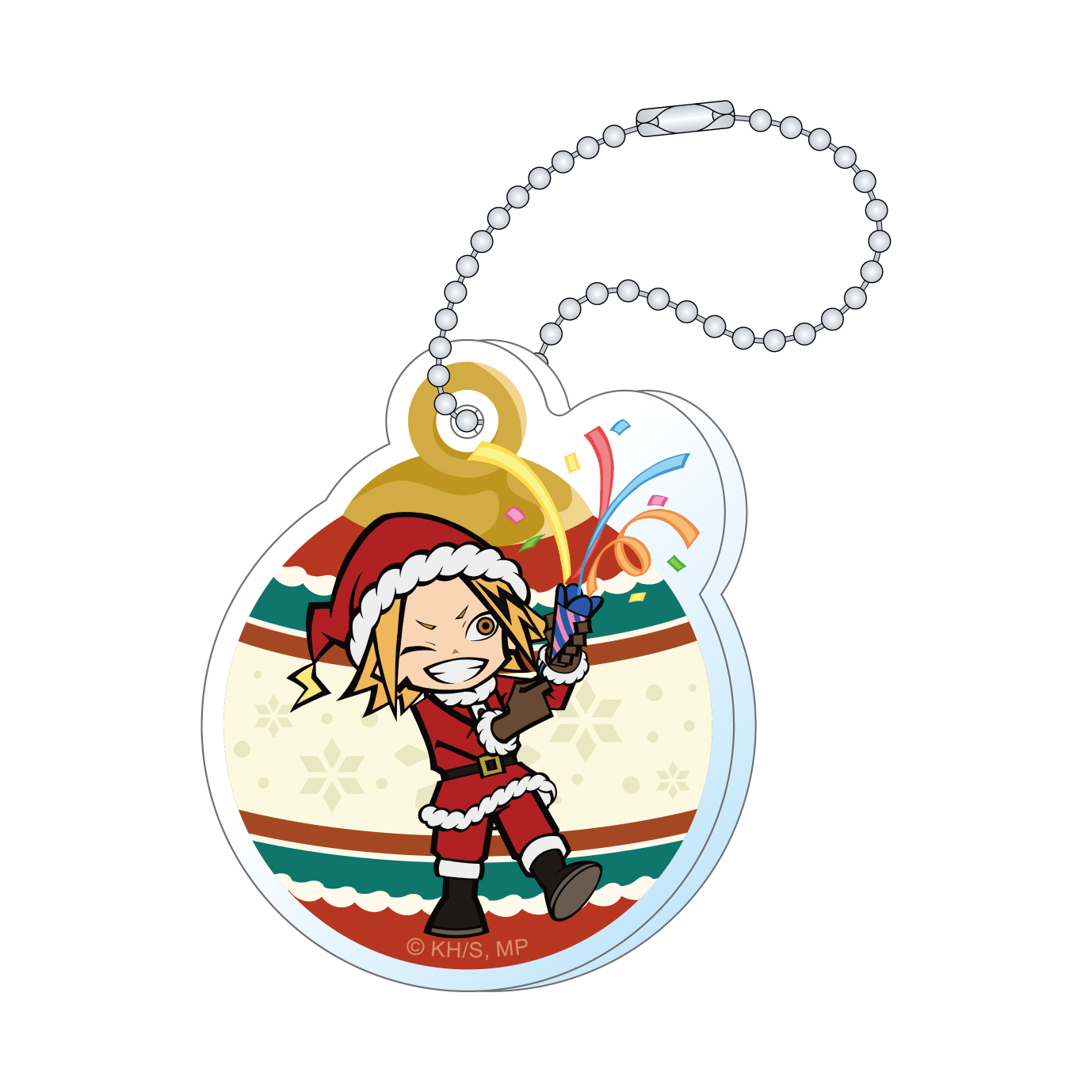 僕のヒーローアカデミア_オーナメント風アクリルキーホルダー／上鳴 電気