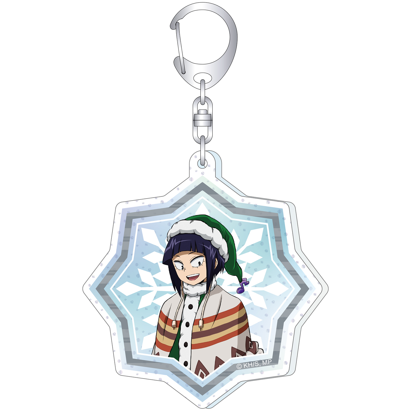 僕のヒーローアカデミア_ラメ入りアクリルキーホルダー／耳郎 響香