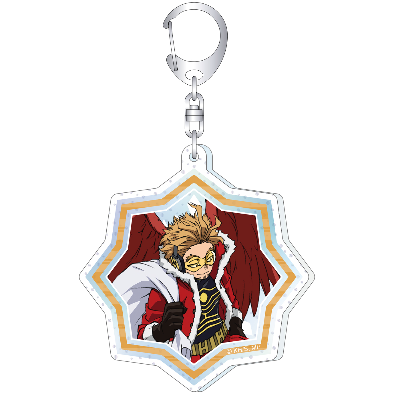 僕のヒーローアカデミア_ラメ入りアクリルキーホルダー／ホークス