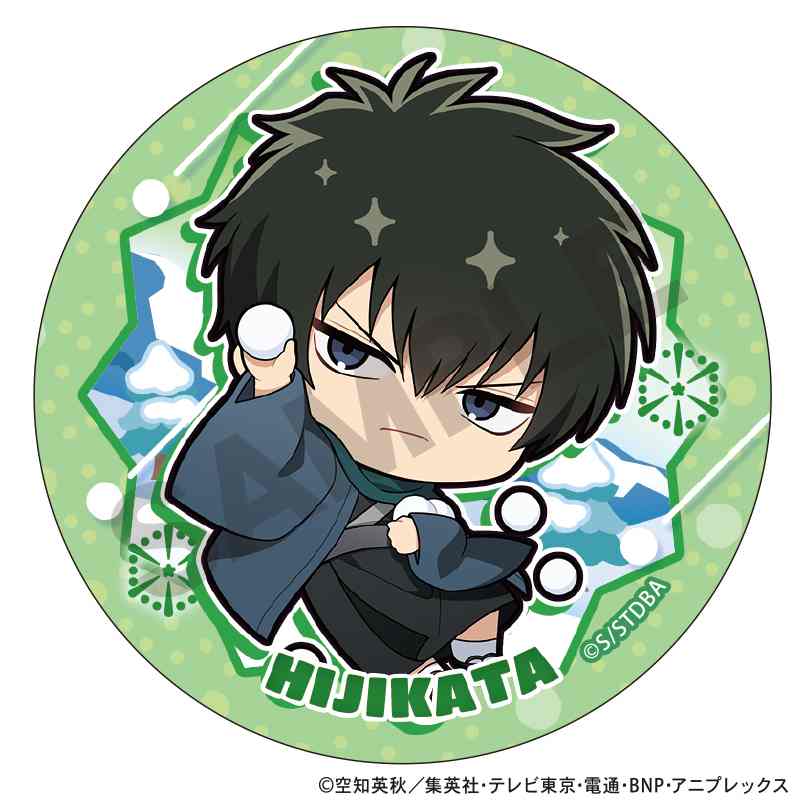 銀魂_トレーディング缶バッジ ミニキャラ雪合戦 【コンプリート